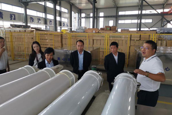 陜西航天建設集團有限公司總經(jīng)理、黨委副書記謝明娟率隊赴遼寧一諾環(huán)保產業(yè)集團開展考察調研工作 陜西航天建設集團有限公司總經(jīng)理、黨委副書記謝明娟率隊赴遼寧一諾環(huán)保產業(yè)集團開展考察調研工作