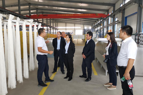 陜西航天建設集團有限公司總經(jīng)理、黨委副書記謝明娟率隊赴遼寧一諾環(huán)保產業(yè)集團開展考察調研工作 陜西航天建設集團有限公司總經(jīng)理、黨委副書記謝明娟率隊赴遼寧一諾環(huán)保產業(yè)集團開展考察調研工作